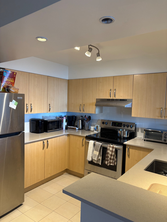 Kitchen - 1 Bedroom Available for Sublet - 2 Bed Furnished Apartment in Bay-Bloor Neighborhood