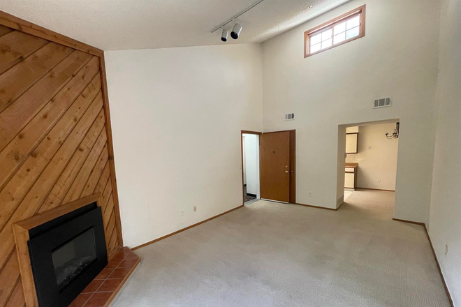 Living Room - 1 Bed 1 Bath Apartment (Available Now)
