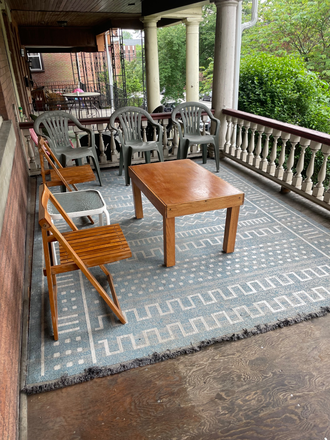 Patio - 615 South 42 Street.  Apartment with backyard, convenient location USP, Penn and Drexel and public t