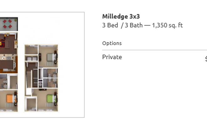 floor plan - Looking to live alone? Townhome