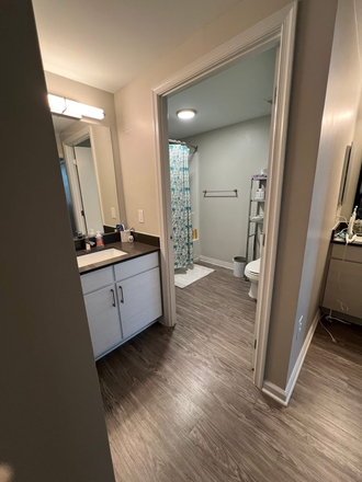 Individual sink next to bathroom - University View Sublet Apartments