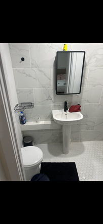 Toilet - Quiet Furnished Basement Suite - Steps from UTM, All-Inclusive Townhome