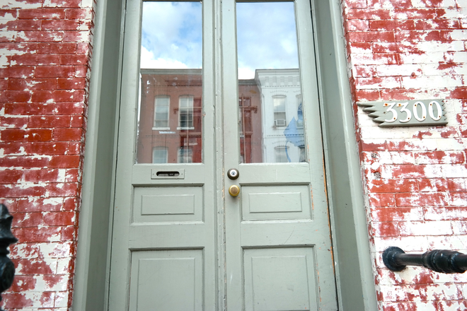 Front doors - 3300 Prospect Street NW House