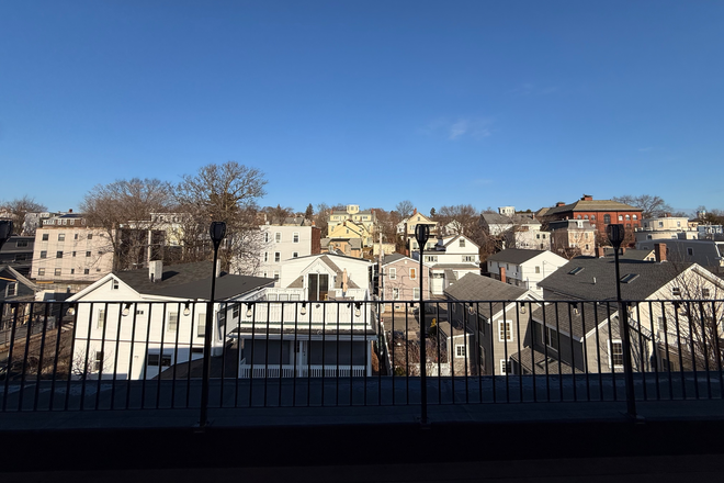Patio view - Somerville Apartment