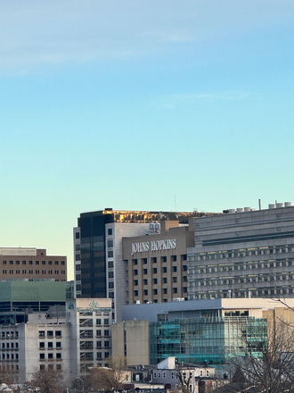 View of JHU from the House - Townhouse Next to JHU Campus