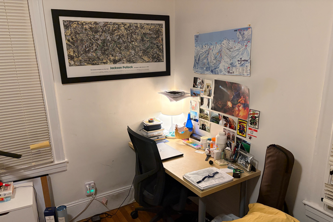 Table in Bedroom - 183 Hillside Street Duplex
