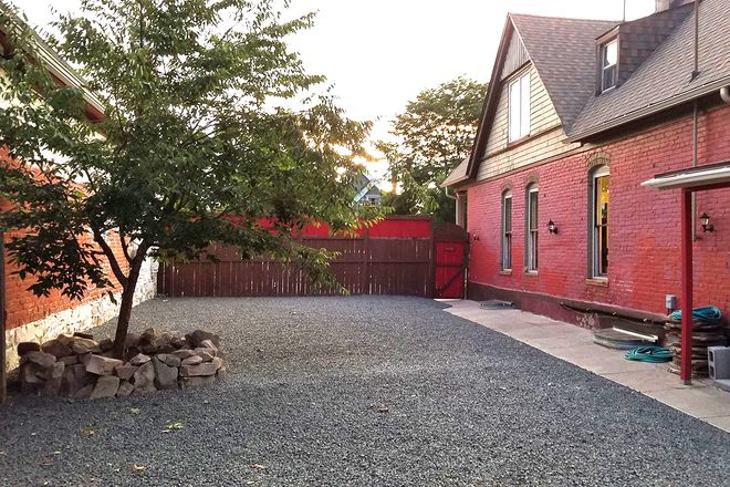 Private yard (photo from before sauna was added) - Furnished 4BR House Near RiNo — Ideal for 4 Friends / Grad Students — $900 Each