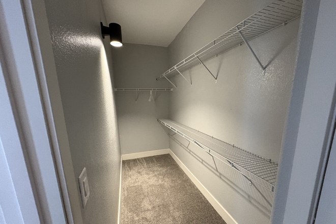 Walk in Closet / Storage - Private Room with bathroom, walk in closet, & more House