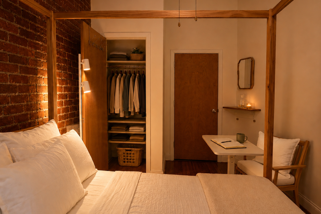 Bedroom - The Lofts at Syphax School