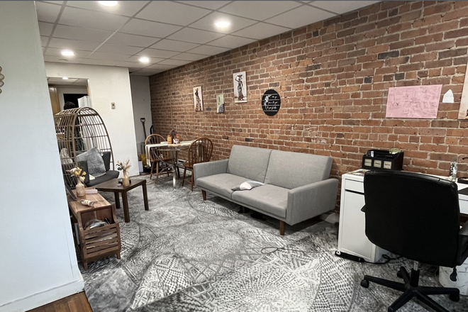 Living Room - Garden Level 1B/1B Condo Available July 1, 2025 for $2200/month