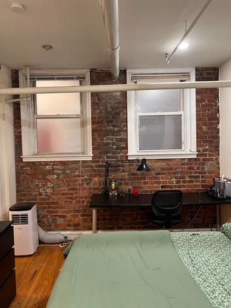 Living area - Studio Apartment in Fenway Near Northeastern – May 1 Move-In