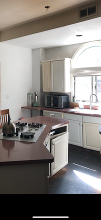 Kitchen, featuring ample space, cooktop island, oven, stainless steele appliances. - Shared Housing, Room Available, Minutes to B.U Medical and other University Campuses- Bus /Trainsit