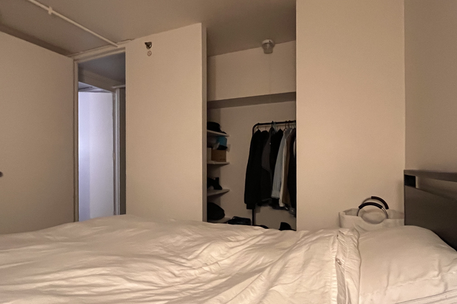 Bedroom/closet - Subletting a 2bed 1bath Apartment at Peabody Terrace