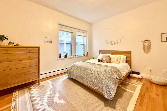 bedroom - Modern Coolidge Corner 1 bed with updated kitchen - NO FEE! Apartments