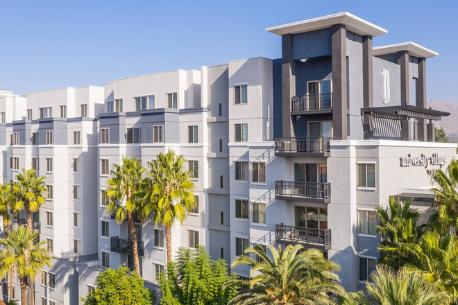 Outside - University Village Towers Apartments