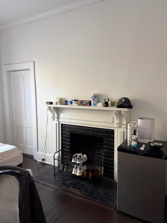 Fireplace in Bedroom - O'Keefe House
