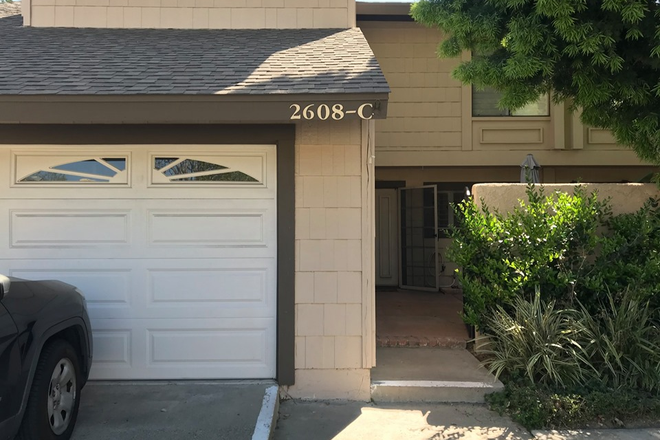 Front of Townhouse - Private Bedroom
