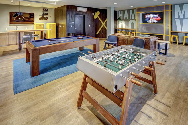 community hangout - Campus Edge on Pierce Apartments