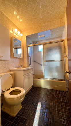lower level bathroom - No broker fee, freshly updated 6B2B for $6600 Duplex