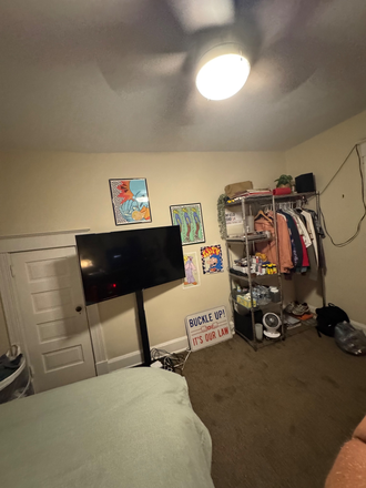 Shelves will be included - 203 Lyon Street - House 5 minutes from campus, 3 bed 1.5 bath