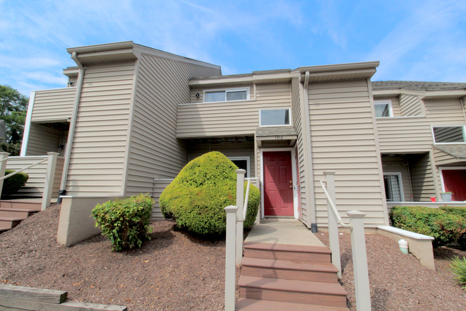 front of home - Camden Townes - 2 bedroom, 2 bath townhome - Now Preleasing for the 25-26 school year.