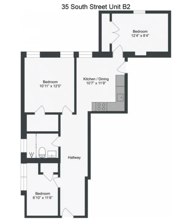 Floor Plan - Furnished Summer Sublet Apartments
