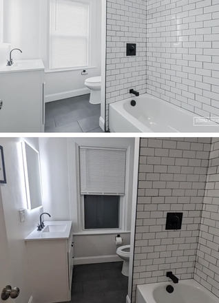 Bathroom - Apartment close to train