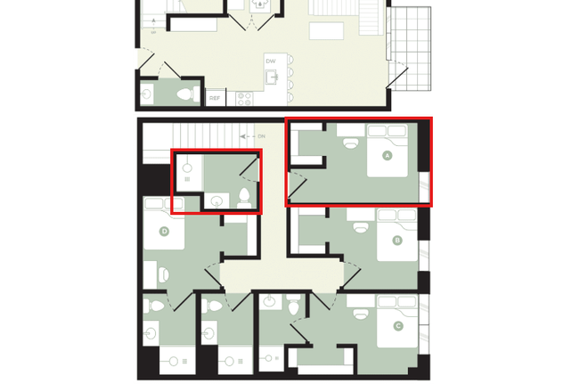 Unit A - 1BD/BA for Summer Sublease in 2-story apartment at Hub College Park