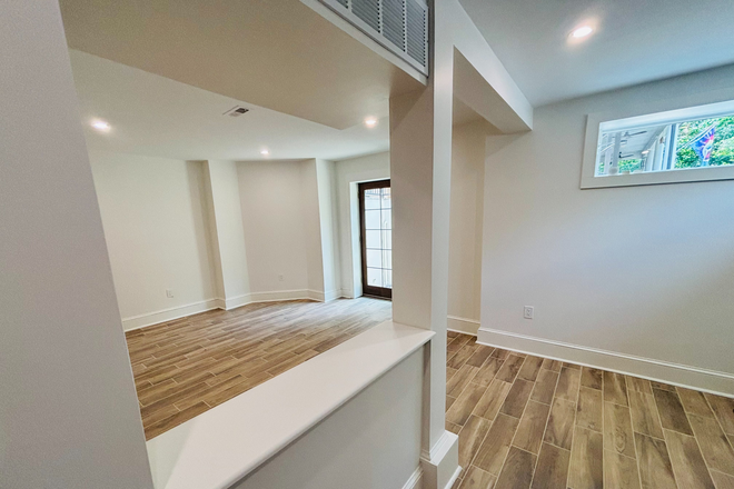 Living room - 2BR/1BA Renovated Apartment in the Heart of Historic Takoma Park