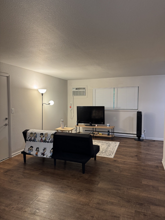 Living Room - University Crossing Apartment
