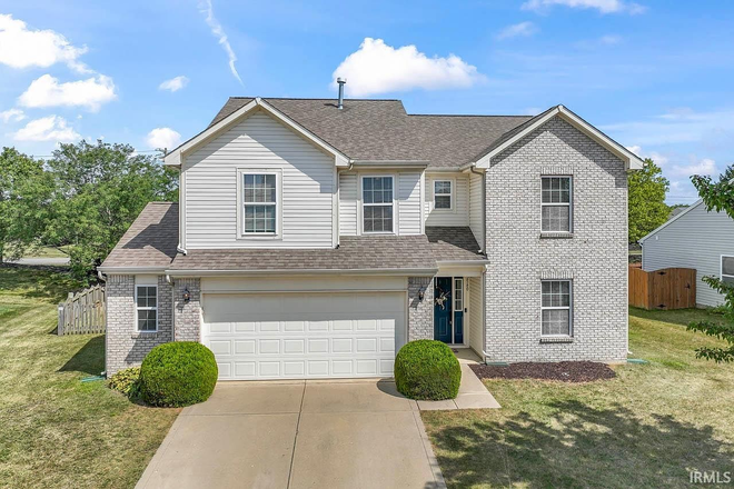 Front view - Charming and Spacious 5-Bedroom Home at 2540 Sword Ct, Lafayette, IN - Avalon Bluffs