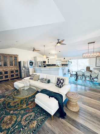 Open concept living space - Beautiful Charleston House with Backyard Private Pool Oasis, Less 10 mins to MUSC