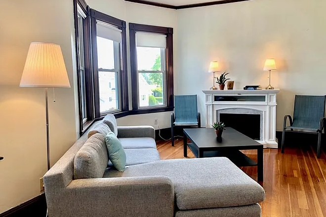 Large Living Room w/Office  - Main Floor - NO BROKER FEE -MOVE IN SPECIAL for AUG! | Huge 4BR/2BA Newton Duplex | Great for Students + Roommate Duplex