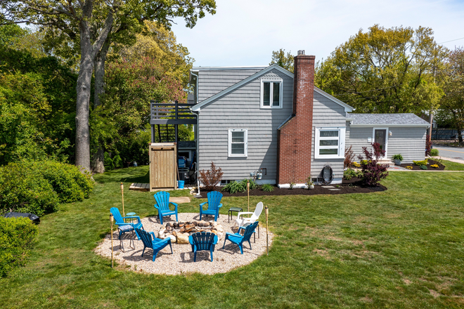 fire pit - 111 Angell Road Narragansett, RI 02882 House