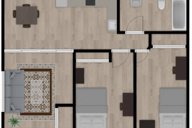 Overhead - The Capri Apartments