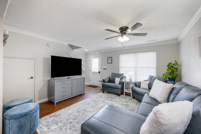 Living Room - KEMECO HOMES Luxury 3BR3BA with TWO KING BRMS Fully Furnished, All utilities included 5min to LU