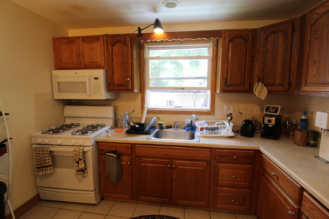 2 - First floor apartment with patio near Central T. Quiet street.