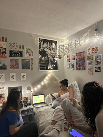A picture of my friends and I playing quiplash in my room - 22 Crosby Rd Condo