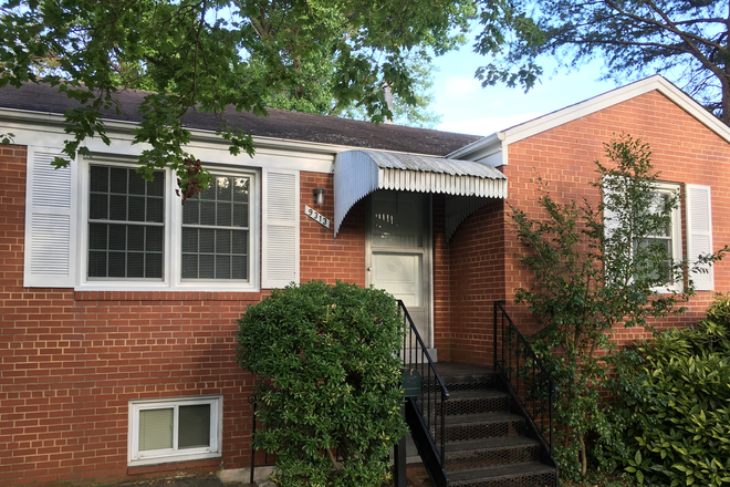 front of house - 9313 Rhode Island Ave., College Park - 5 bedroom / 2 bath house for rent