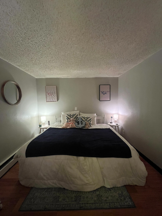 Bedroom - Spring semester sublet for 1 bedroom - University Townhome Apartment. Great location & AFFORDABLE!!