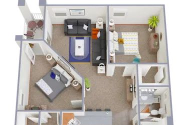Floorplan - Riverwalk Apartments