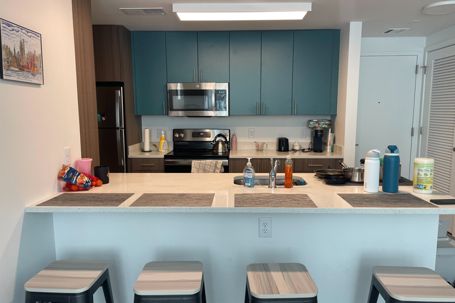 Kitchen Pt. 1 - Room open from June 1 - July 31 2026 in 4x4 apartment at Union on Knox