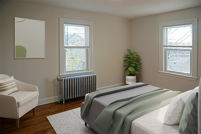 bed - Ample 1 bed 1 bath Waltham No Brokers Fee Apartments