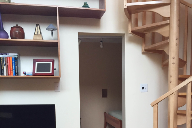 Doorway into bedroom3 - Furnished penthouse room near Law School; Ideal for ALI Fellows