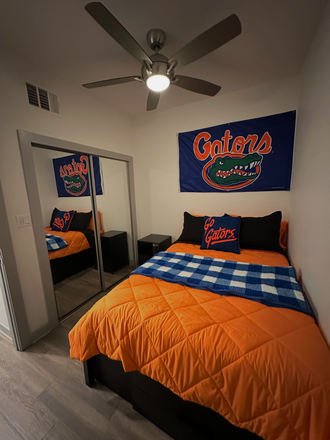 Bedroom - The Alpha at Heights, College Park at Midtown Apartments