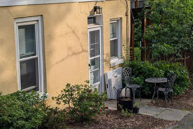Front enterance - Above ground English Basement in Takoma Park