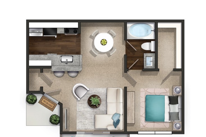 floorplan - Briarhill Apartments