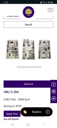 Overall floorplan - Copper Beech