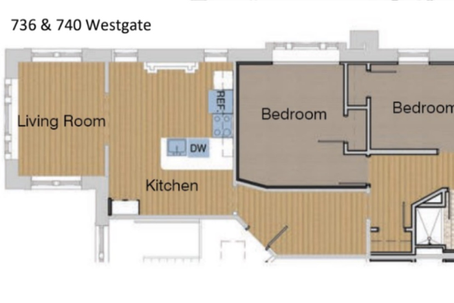 Floor plan - 740 westgate