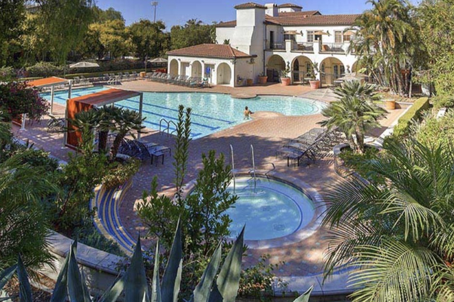 pool and hot tub - Vista Del Campo On-Campus Apartments